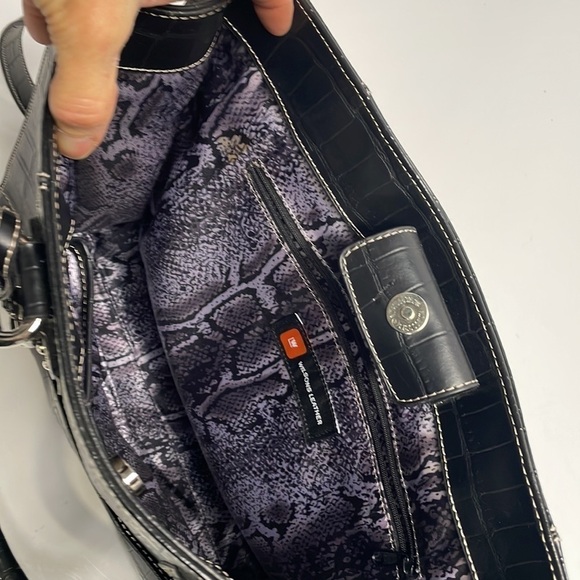 WILSON LEATHER BRIEFCASE CROSSBODY - Picture 6 of 9